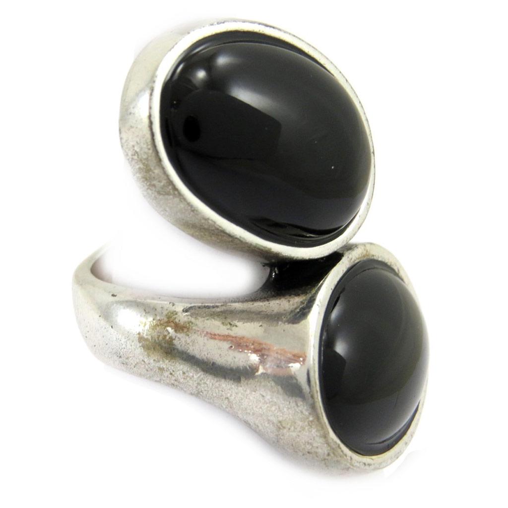 Bague 'Kilimanjaro' Noir