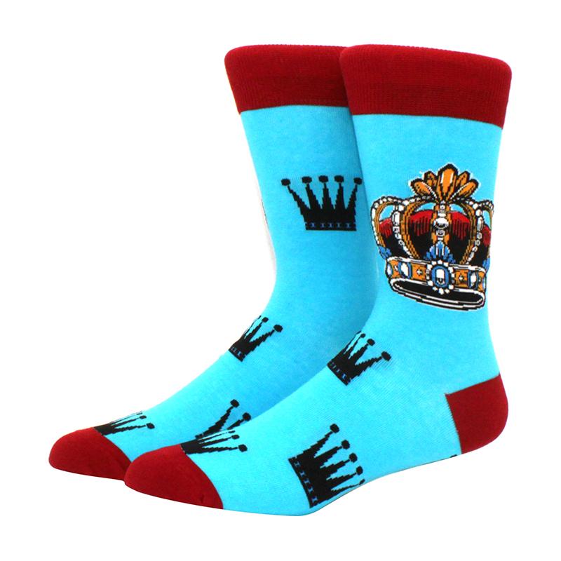 Новые мужские носки бренда Diamond Ramen Astronaut Pattern Hip hop Cool Socks для мужчин зимние толстые длинные носки для скейтбординга смешные цветные