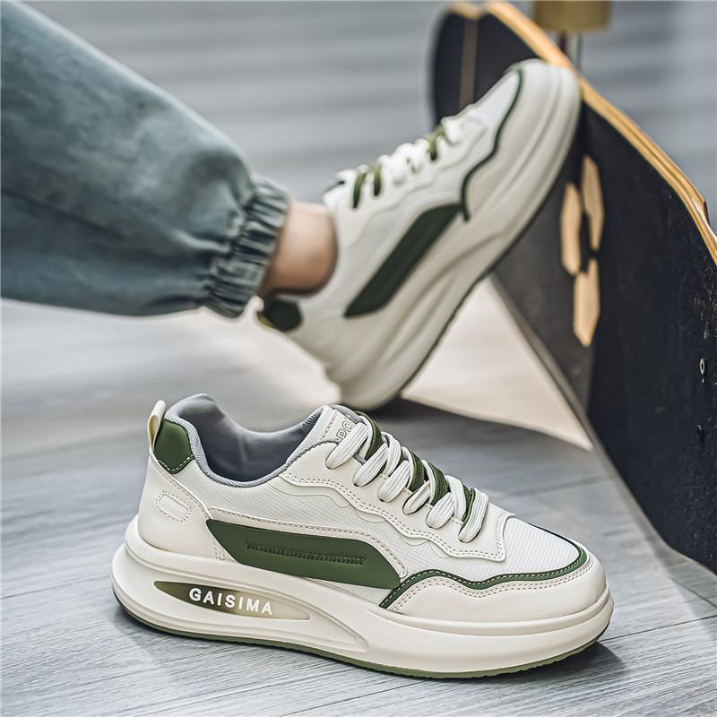 Новая мода мужская обувь Four Seasons удобная обувь для студентов и мальчиков трендовые мягкие подошвы дышащие повседневные кроссовки для бега