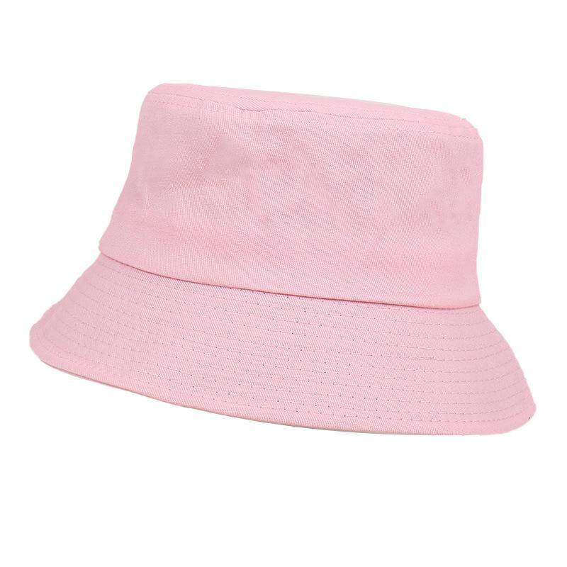 Spring and summer bucket hat basin hat embroidery printing LOGO printing children's advertising hat male and female students sun protection hat
