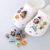 Мультяшные милые съемные подвески для Crocs для садовой обуви