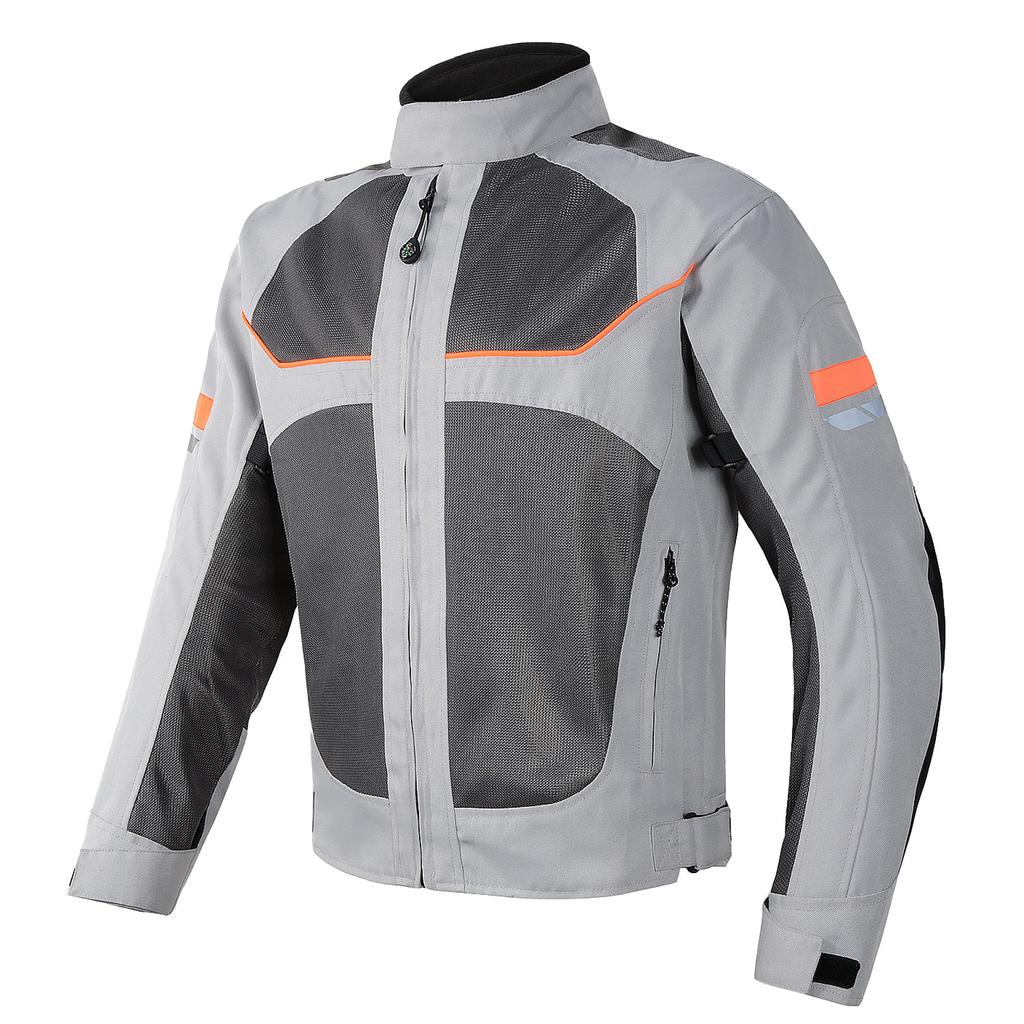 Motorbike Men's Jacket Breathable Protection Motorcycle Riding Coat Rider