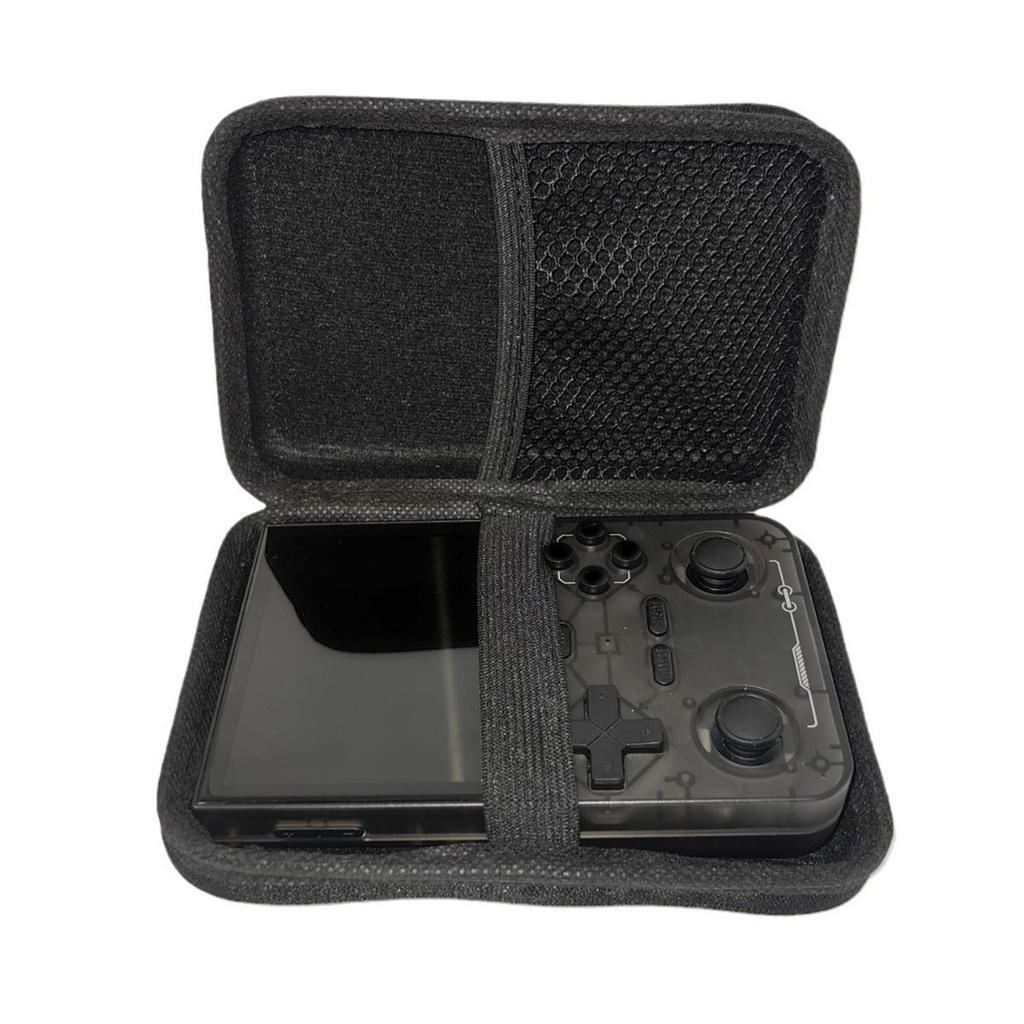 Protector Case Storage Box for R36S R35S K36 Scratchproof EVA Bag Handheld Game Console Carrying Case with Mesh Pocket