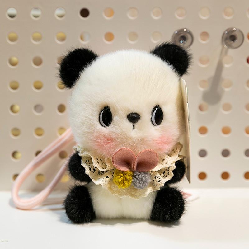 Keychain Plush Animal With Soft For Bag Decor Gift For Cute Decoration Kids