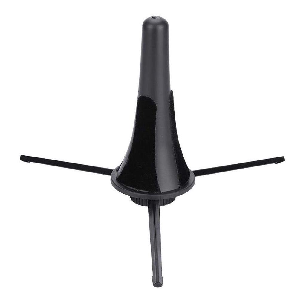 Складная подставка для гобоя кларнета, прямой штатив для саксофона, держатель для духовых инструментов, черный