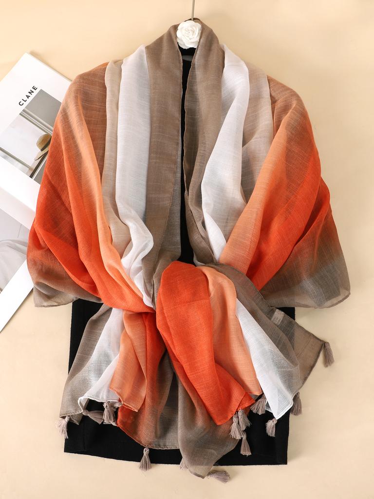 New Women Cotton Thin Scarf Flower Print Hijab Soft Shawls and Wraps Bohemia Female Foulard Pashmina Bandana Headscarf