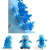 Adorable 20cm Godzilla Monster Plush Toy Blue Soft Stuffed Doll For Kids