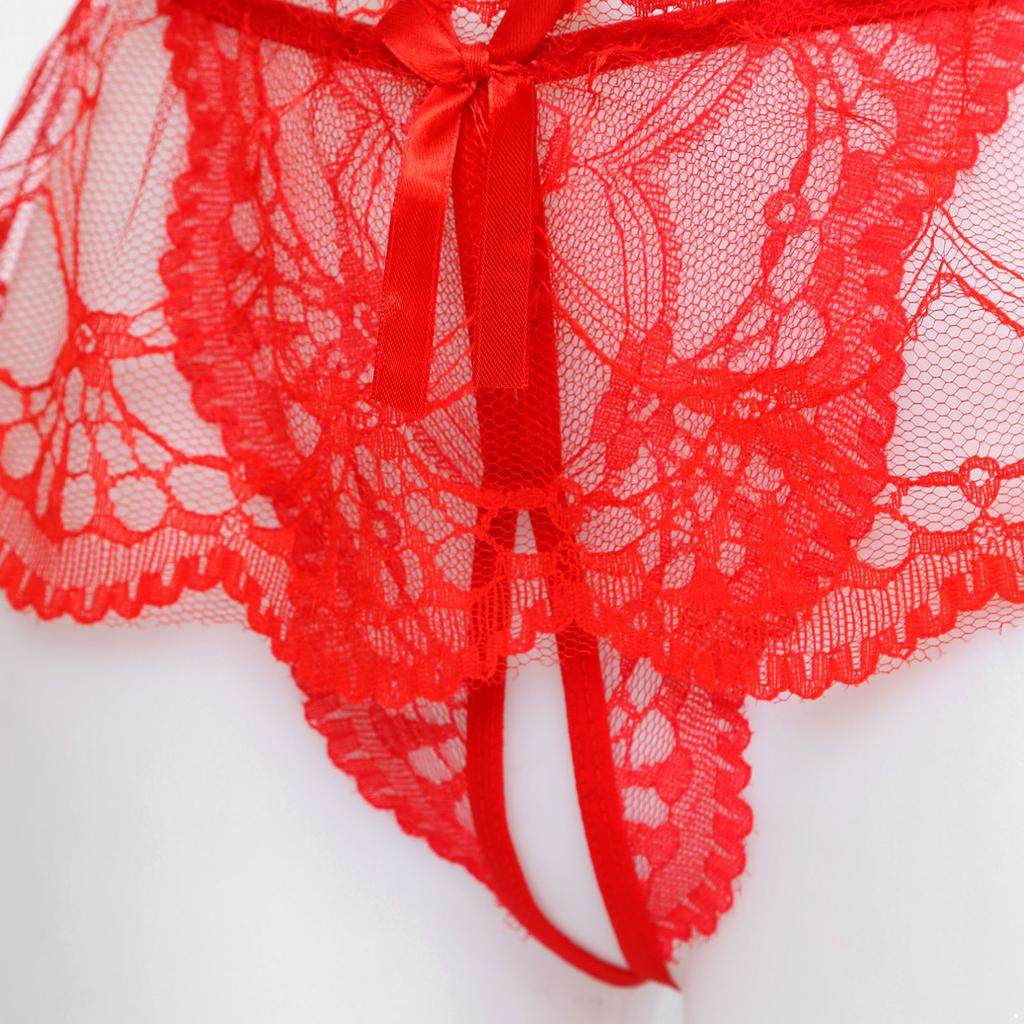 Мужские сетчатые прозрачные кружевные юбки, стринги-стринги, трусы с Т-образной спинкой и бантом, нижнее белье