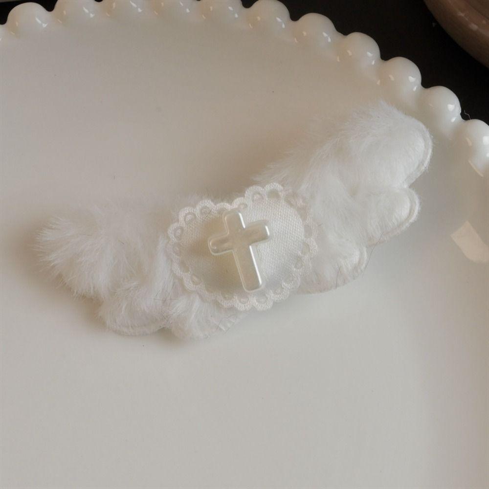 Cross Wing Sweet Cool Hair Clip Aesthetic Harajuku Bangs Duckbill Hair Accessories