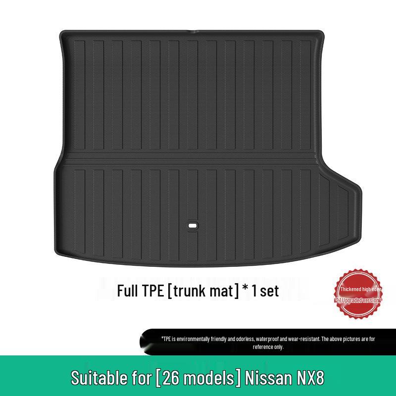 Прочные коврики TPE для пола и багажника для 26 моделей Nissan NX8, Экологичный дизайн