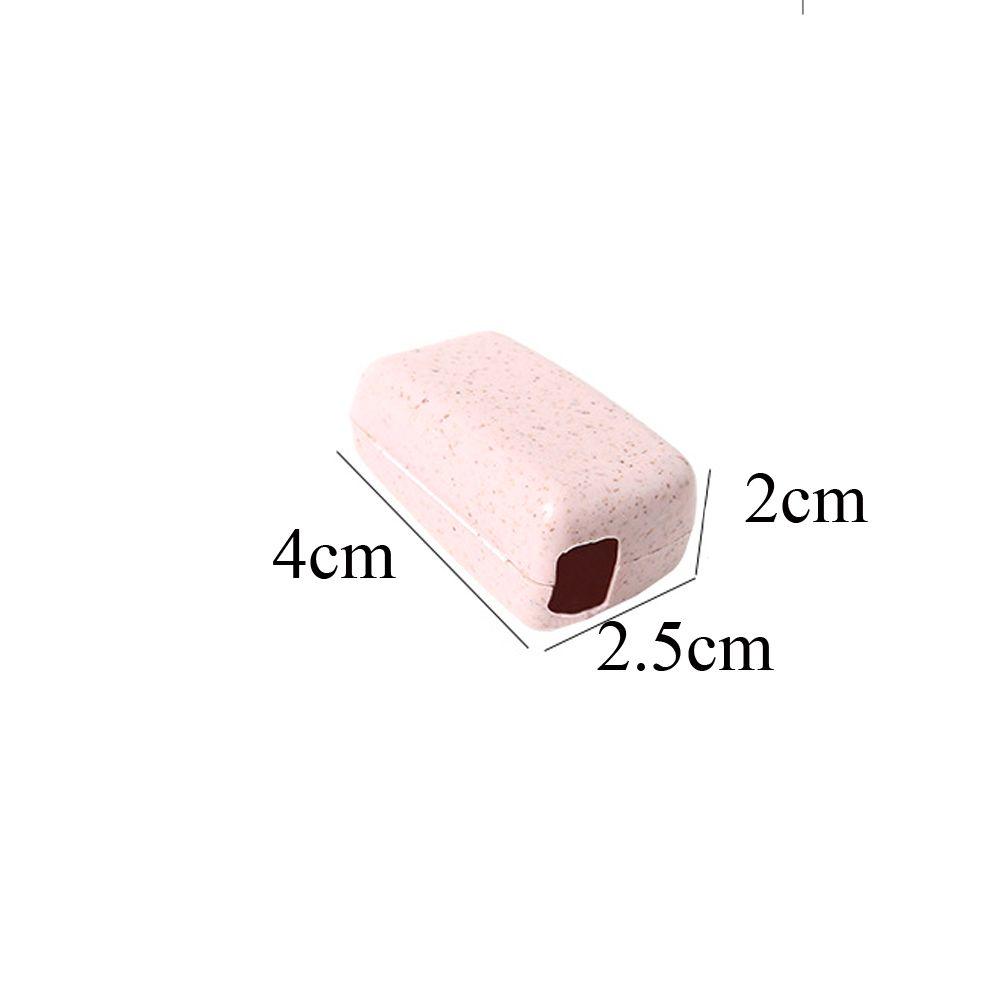 Portable Dustproof Travel Holder Bathroom Toothbrush Cover Brush Cap Toothbrush Head Storage Box