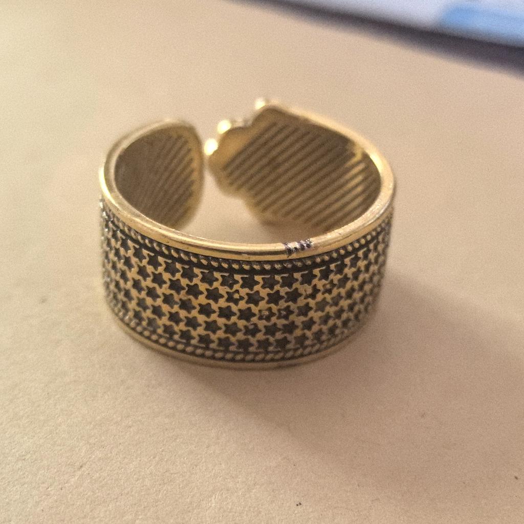 Кольцо в стиле ретро «Благоприятное облако», мужское открытое кольцо, мужское одинарное кольцо, благоприятное кольцо-напёрсток