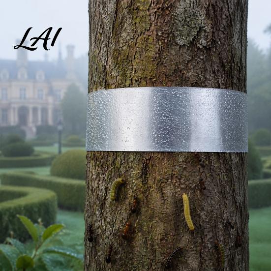 Safe Insect Shield for Shrubs Tree Barrier Tape Aluminum Foil Tape Fruit Trees Physical Caterpillar And Ant Repellent Block Wrap Protection Against