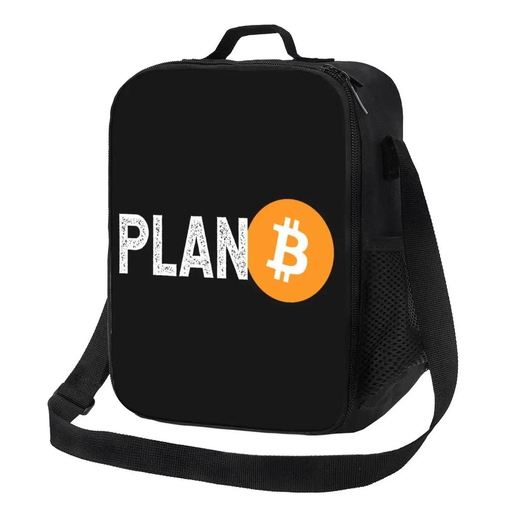 Сумка для ланча Bitcoin Coin для женщин, охладитель криптовалюты BTC, термобокс для ланча, офис, пикник, путешествия