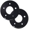 MAQs Forged 114.3 5 Hole 8mm Wheel Spacer Aluminum Steel Wheel Single Hole 2pcs Black