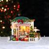 DIY Christmas Dolls House Miniature Garden Kit Educational Toy Artwork Mini Building