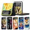 Anime Dragons Son G -Gokus Phone Case For Samsung Galaxy Zflip Z Flip 4 Zflip3 Z Flip 3 5g Flip3 Zflip Black Cover Bag Cases