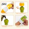 Washable Sunscreen Applicator Refillable Kids Applicator, 100ml Travel Roll on Bottle with Smooth Soft Sponge Ball, Portable Hanging Dispenser