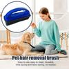Щетка для удаления шерсти домашних животных, кошачья, собачья, для груминга, силиконовая щетка для чистки ворса и мусора для домашней мебели, одежды