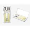 Daily Like Bonbon Stainless Steel Spoon & Fork Set, Avocado, 1 Piece