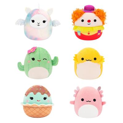 Squishmallows - Микромаллоу - Фигурки 2,5 дюйма - Набор из 6 штук - Стиль 1