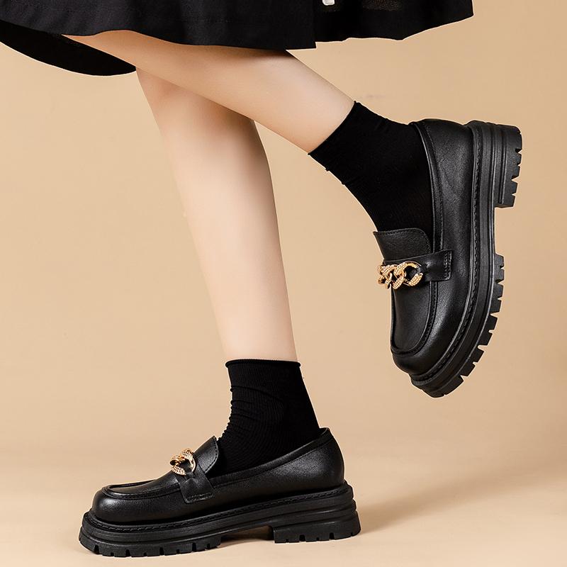 Модная женская обувь 2024 года, хит продаж, модная повседневная универсальная обувь, верхняя одежда, ленивые мокасины на толстой подошве для женщин, Zapatos, новые