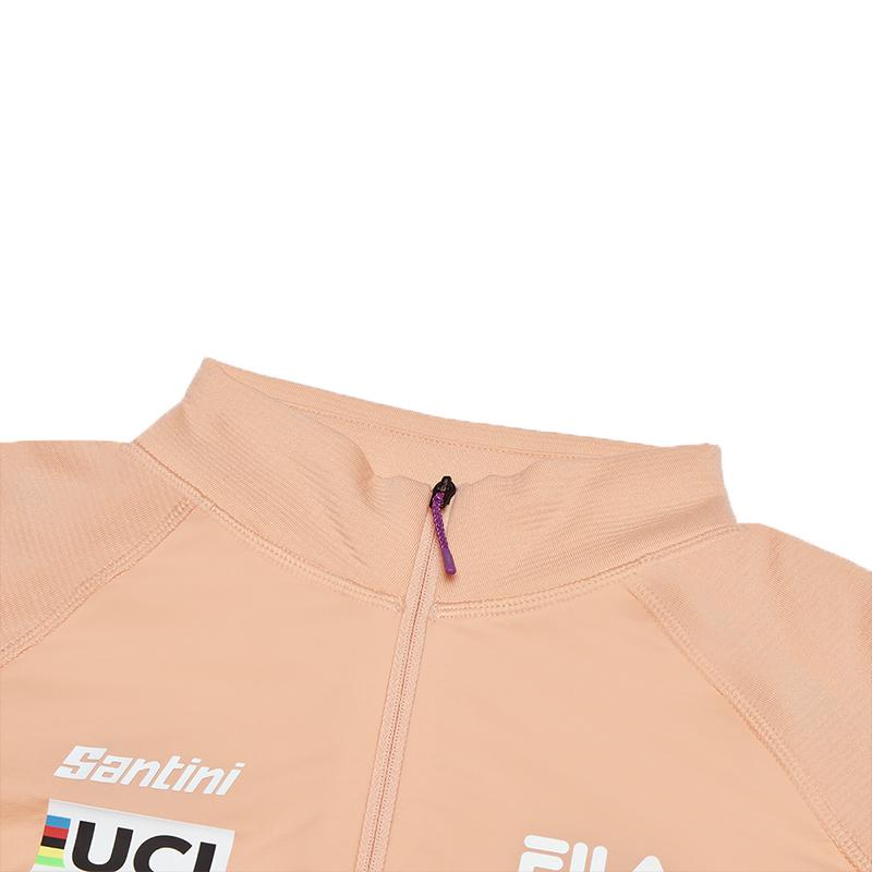 Новая женская футболка FILA с рукавами реглан Темно-светло-оранжевая A11W448202FOR