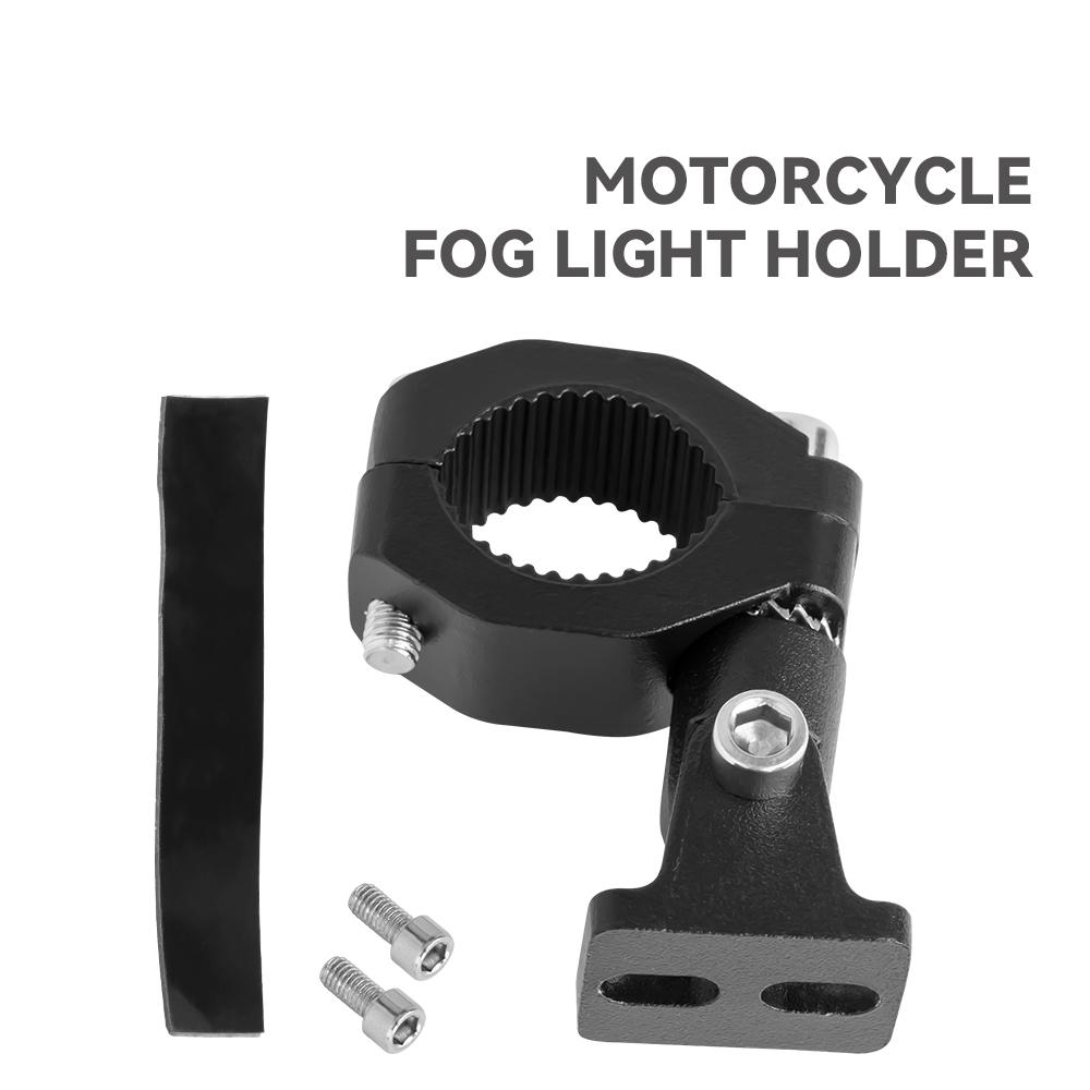 Motorcycle Stent Bracket Bumper Clamp Auxiliary Spotlight Headlight Mount  Brackets Tube Clamp Mount Kit