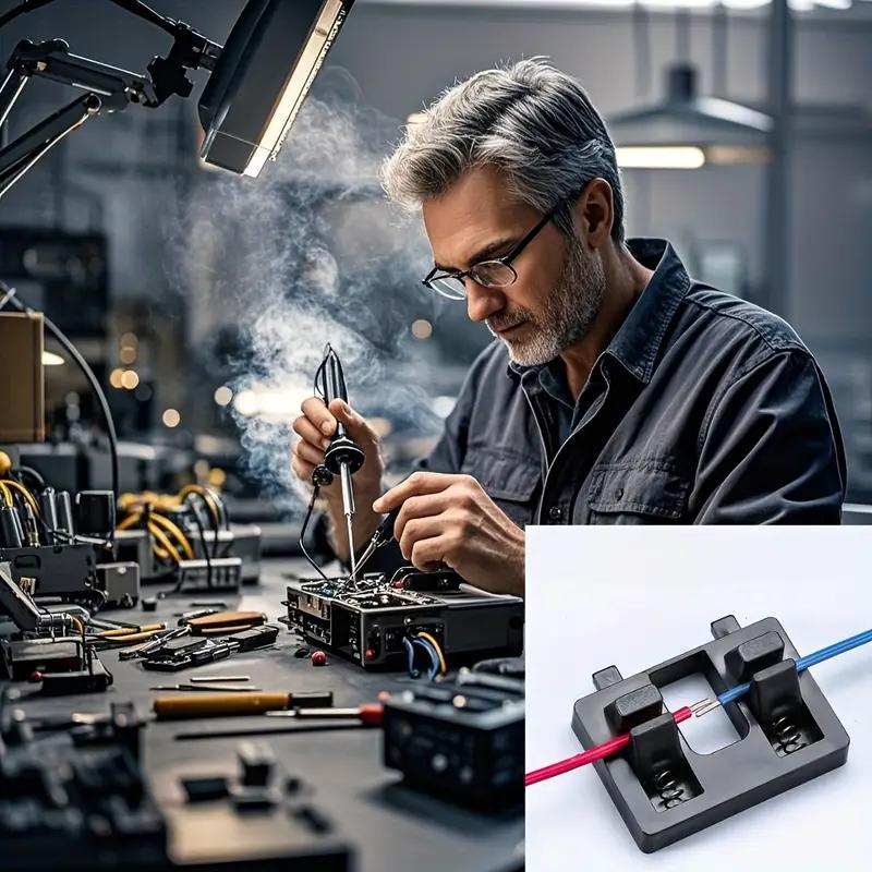 Профессиональный зажим для пайки проводов, 1 шт. - подпружиненный, регулируемый, легкий для ремонта электроники и самостоятельного изготовления, идеальный подарок для любителей