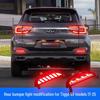 Светодиодные задние бамперные огни для Chery Tiggo 5X/4Pro (2017-2025) - Модифицированные поворотники и стоп-сигналы