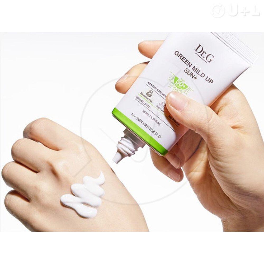 Dr.G Green Mild Up Sun Plus 50mlx2 + 10mlx3 Sun Cream