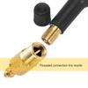 Car Inflatable Nozzle Quick Connector Thread Nozzle Adapter-Valve Brass Air