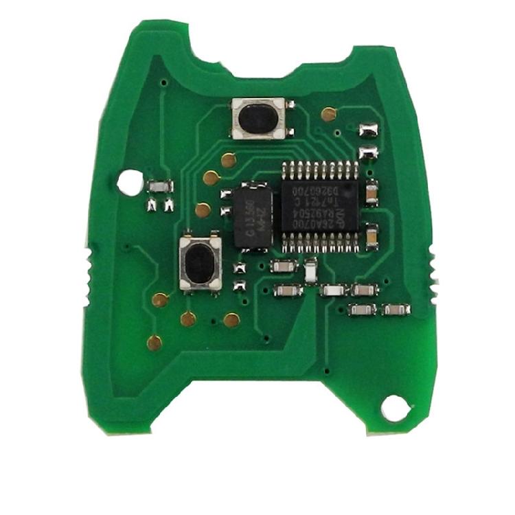 Transponder Embedded Remote Key Replacement For Select Model Car Requires Cutting 433MHz Remote Car Key