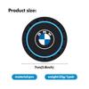 For BMW 1 W E82 2Pcs Car Coaster Silicone Mat Water Cup Holder Anti-Slip Pad For BMW X3 X5 M5 M3 E46 E90 E60 F10 E39 F30 E36 G30 E87 E70