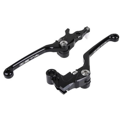 ZETA RACING YAMAHA Black Dirt Freak DIRTFREAK Pivot Street Lever Set F5623 модель MT-25 '16-21, MT-03 '16-21, YZF-R25 '15-21, YZF-R3 '15-22 (старый