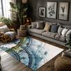 Tuniu Винтажный ковер-компас Синий Серый Декоративный домашний напольный коврик Ковер для гостиной Противоскользящий коврик