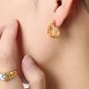 Stainless Steel Earring Jewelry Fashion Women Jewelry High-grade Geometric Earrings  Girl