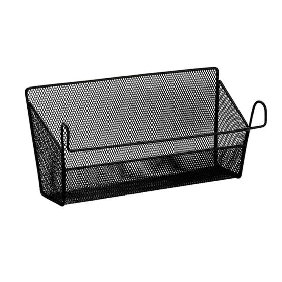 Металлическая сетка, прикроватная подвесная корзина для общежития, проволочная полка для книжного шкафа, двухъярусный органайзер
