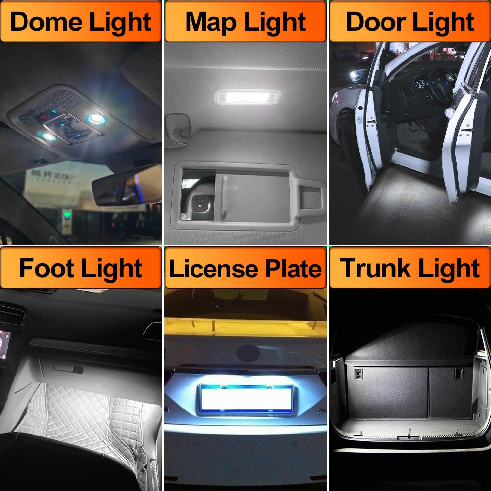2PCS T15 W16W Car LED Reverse Light Fit For Toyota Yaris Vitz Accessories 2009-2018 Backup Back Up Lamp Canbus No Error