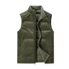 Down vest% white duck down stand-up collar with down double-sided duck down vest