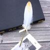 Wedding Decor Novelty Stationery Black Signature Feather Pen Ballpoint Pens Writing Tool