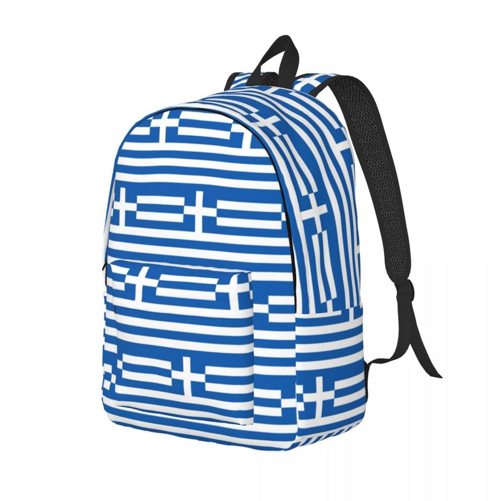 Рюкзак с флагом Греции Горячая распродажа Daypack Большая вместимость Мальчики Девочки Сумка для книг Школьная сумка Наплечные сумки для мужчин Женщин