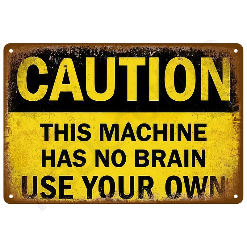 Metal Sign Poster Plates Bar Retro Wall Art Tin Sign Interior Outdoor Aesthetic Room Vintage Home Decor Items Decoration Luxury