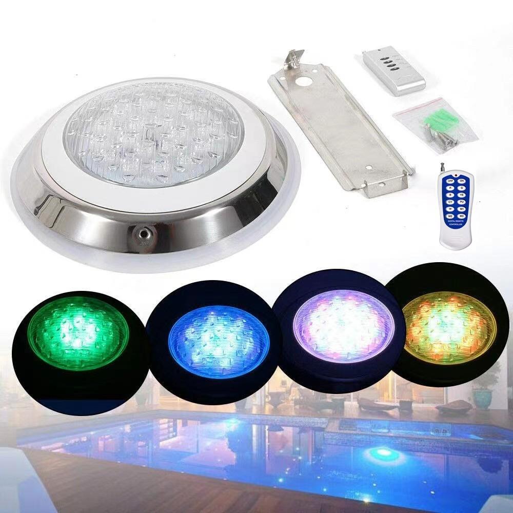 LED Underwater Lamp Swimming Pool Fountains Waterproof Wall-mounted Landscape Light Underwater Lighting Decoration Device