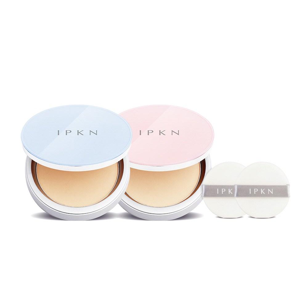 IPKN Perfume Powder Pact 5G 14.5g, Matte No. 21 Nude Beige, 1 Piece