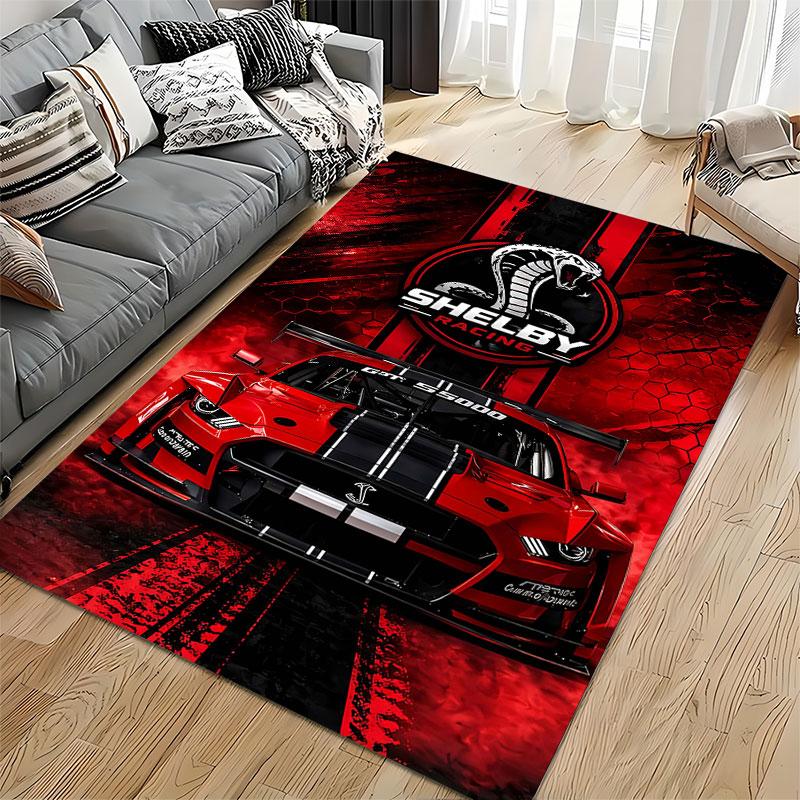 Shelby Racing GT500 Design suitable as a non-slip mat for the living room or bedroom sofa
