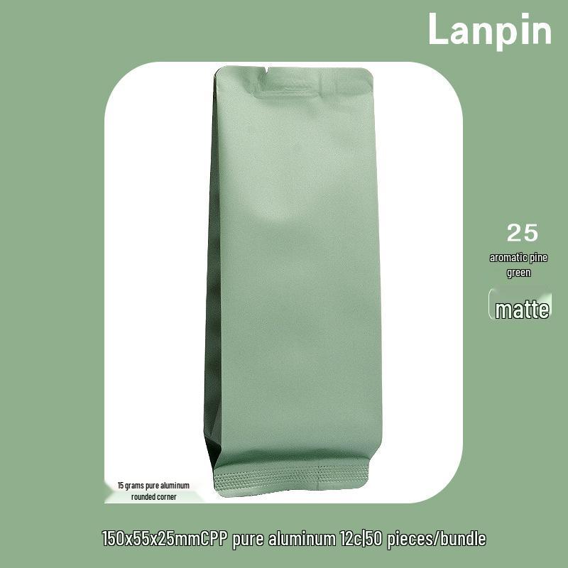 Премиальный алюминиевый фольгированный чайный пакетик для Яньча, черного чая, зеленого чая, корицы, Да Хун Пао