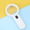 LED Light Lighted Magnifying Glass Illumination Illuminated Magnifier  Coins Inspection