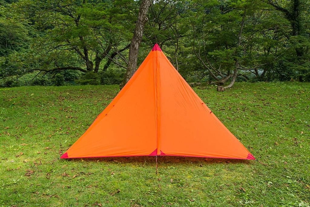 MSR Outdoor Camping Monopole Shelter Front Range Orange for 4 People Japanese 37038 [Genuine Product]