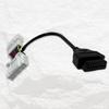 20pin OBD Connector for Tesla Model 3 before January 2019 For X431 OBD2 Diagnostic Adapter Cable 20pin Male/Female to OBD2 16pin